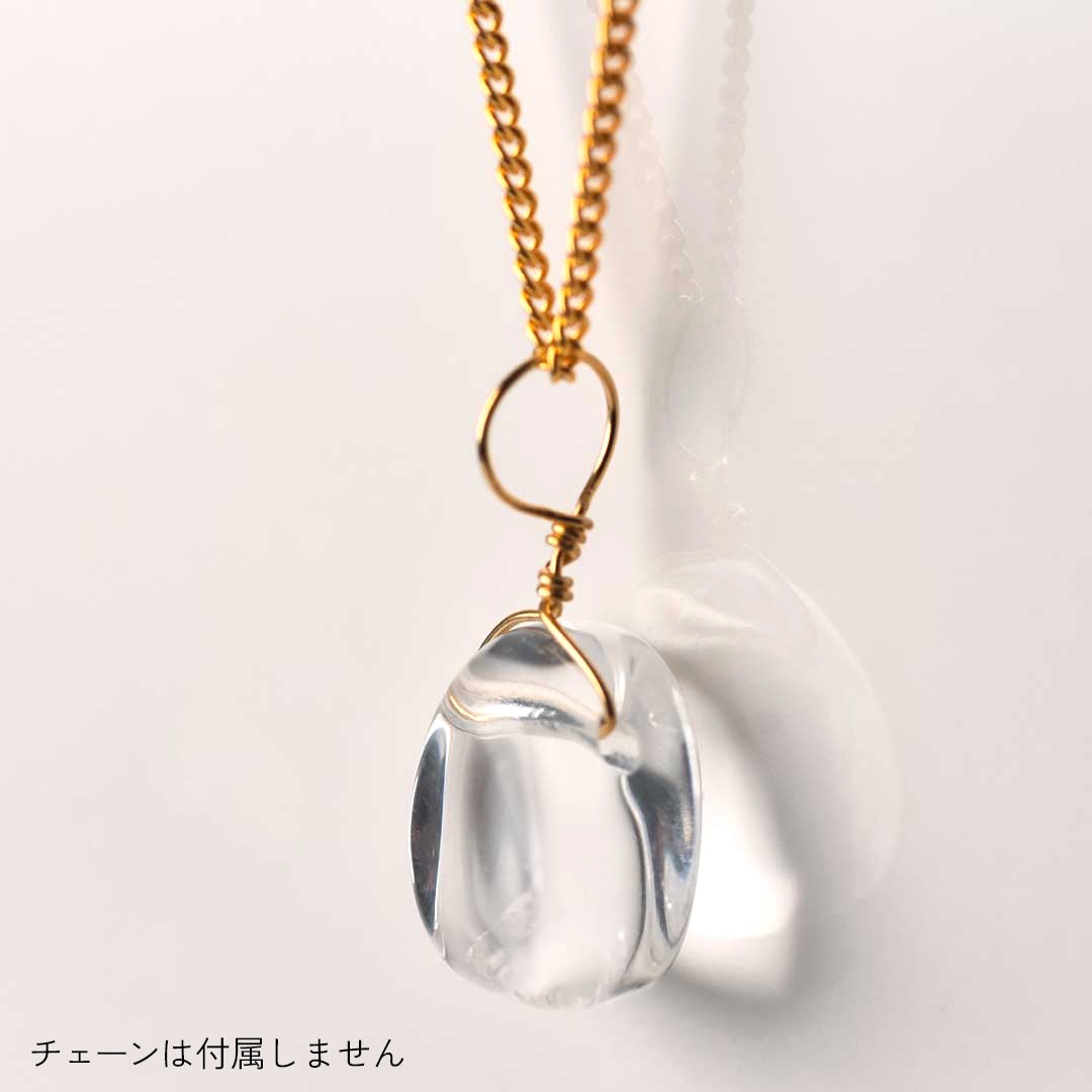 カラーで選ぶチャーム　水晶･ラフ【Fortune Stone Table】