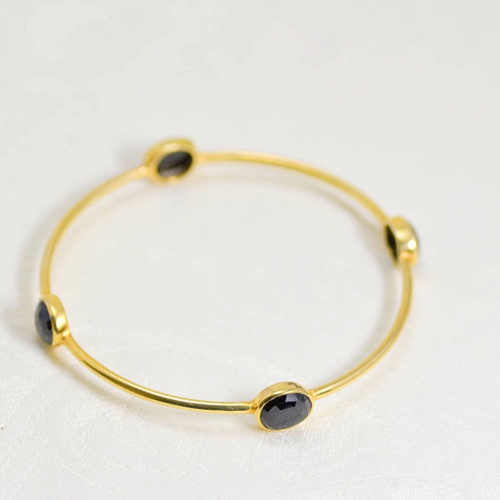 SV ブラックスピネル バングル