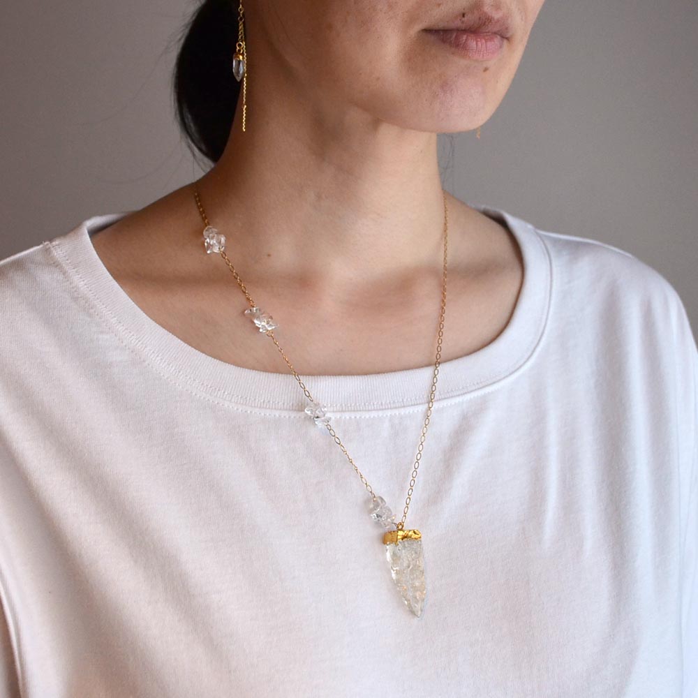 ロッククリスタル ペンダント