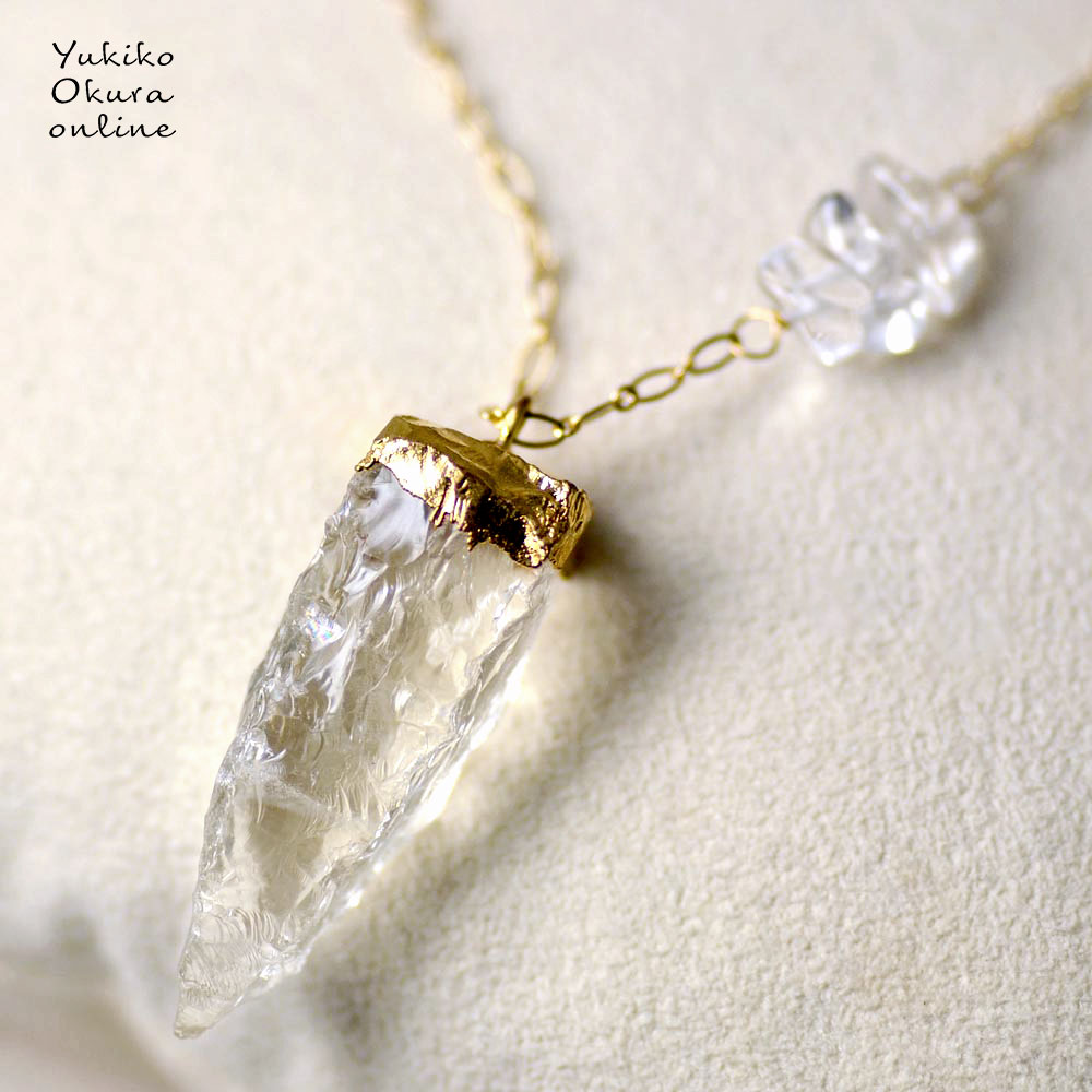ロッククリスタル ペンダント