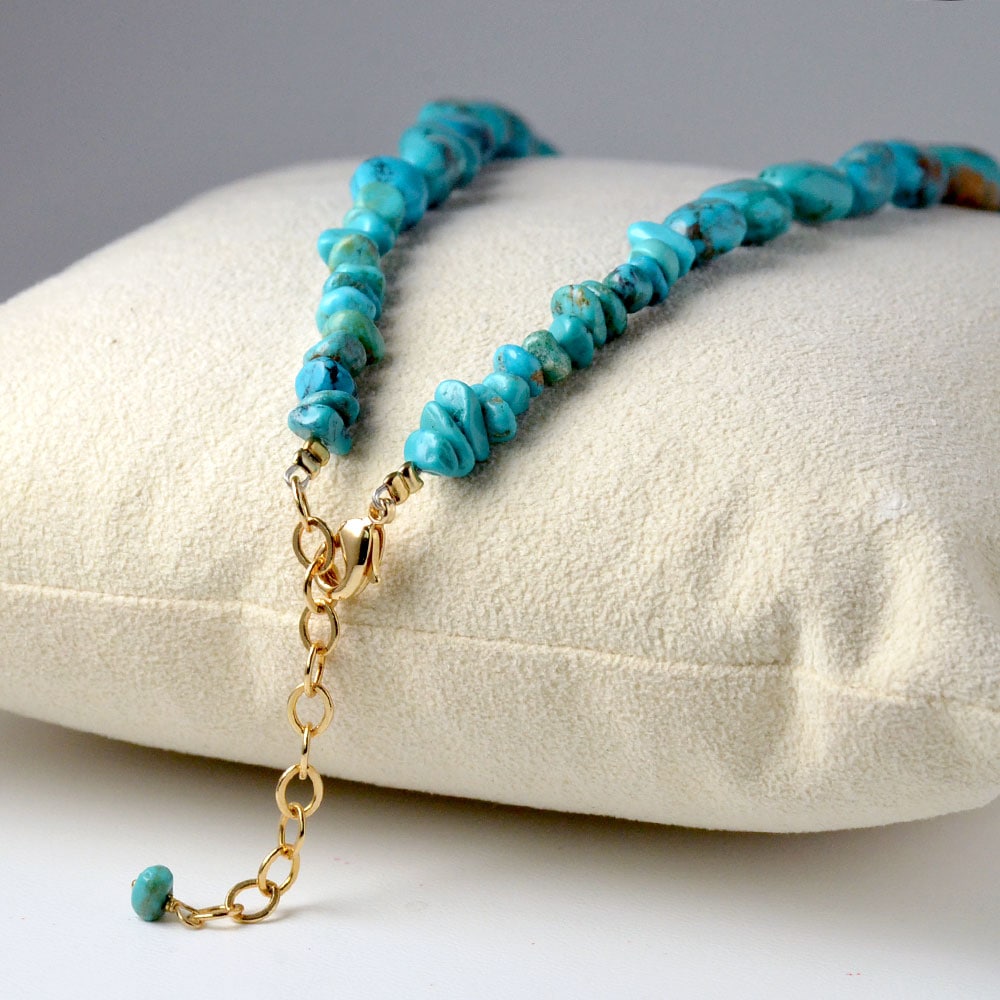 ターコイズ グラデーションネックレス