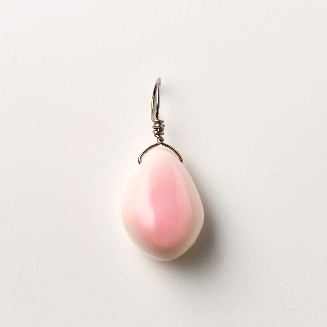 カラーで選ぶチャーム　ピンクシェル【Fortune Stone Table】