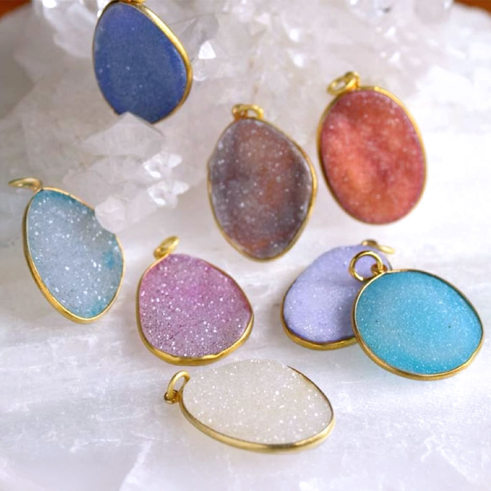 SV925 ドゥルージーアゲイト ラウンド チャーム