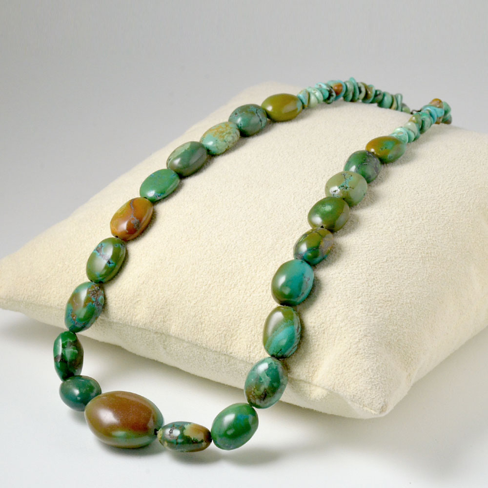 ターコイズ グラデーションネックレス