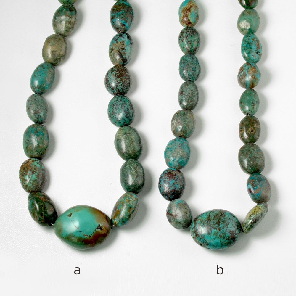 ターコイズ グラデーションネックレス