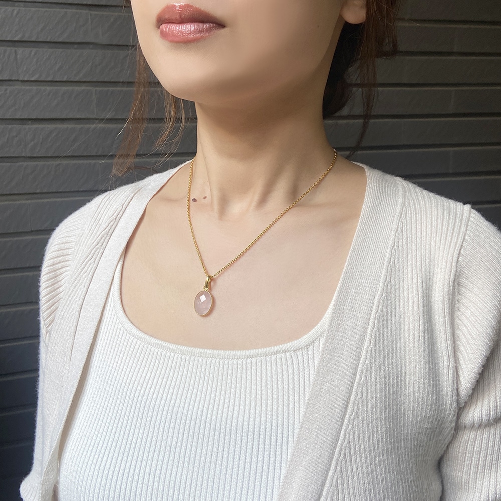 SV925(ゴールドカラー) 天然石 チャーム