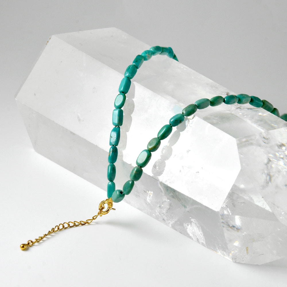 ターコイズ ロングネックレス
