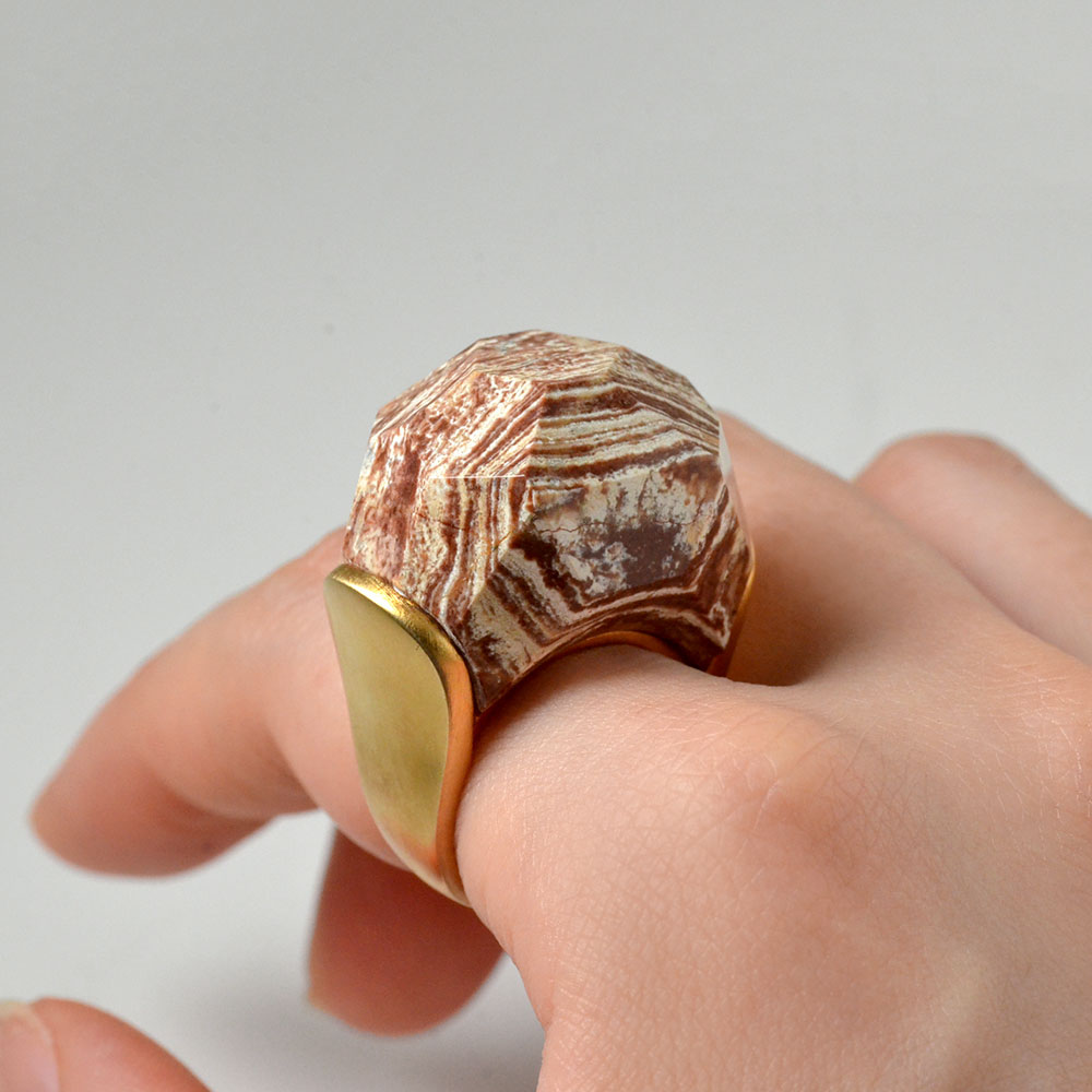 SV925 チェスライト ラブラドライト リング