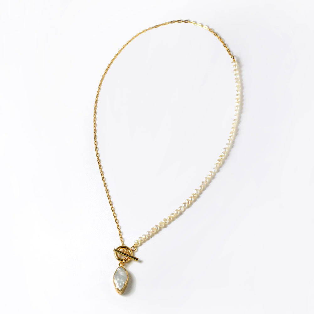 淡水パール マーキスペンダント