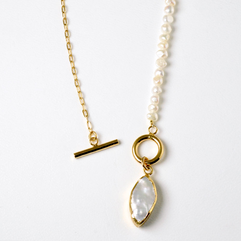 淡水パール マーキスペンダント