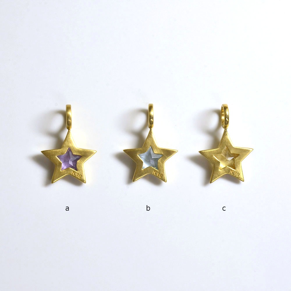 K18 星 ペンダントトップ | Yukiko Okura,ペンダントトップ | Yukiko