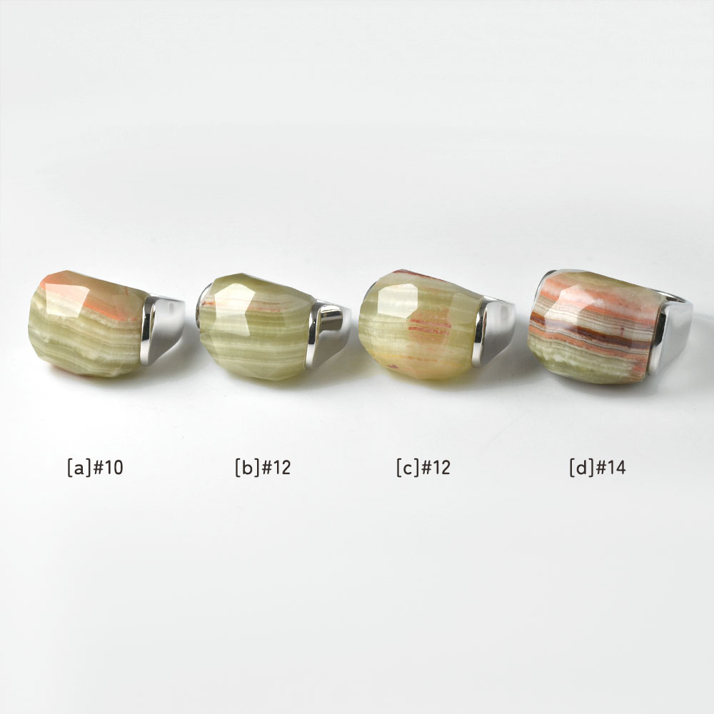 SV925 カルサイトマーブル リング