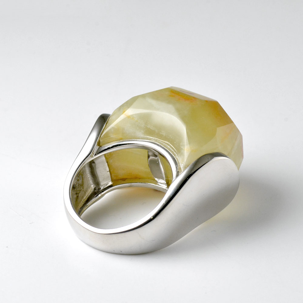 SV925 カルサイトマーブル リング