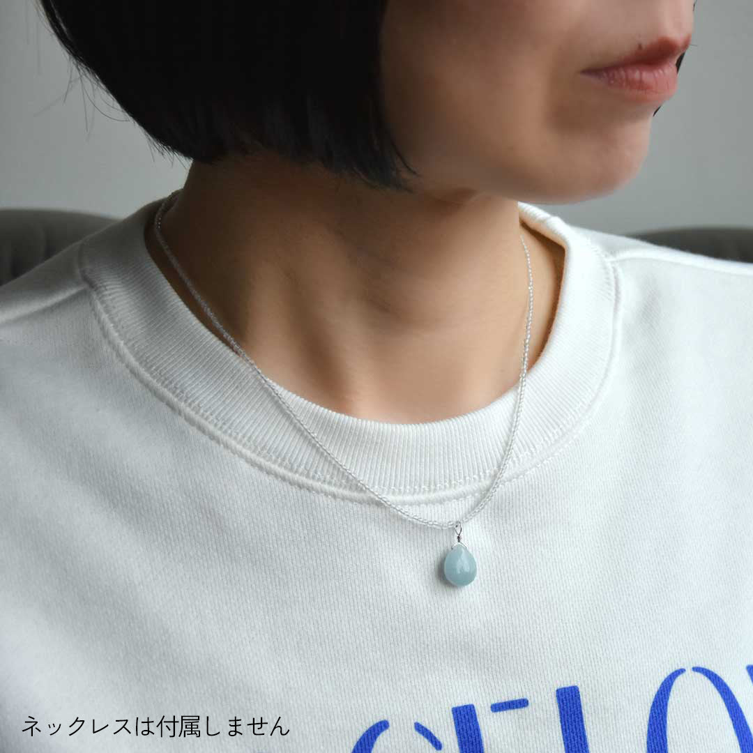 カラーで選ぶチャーム　アクアマリン【Fortune Stone Table】