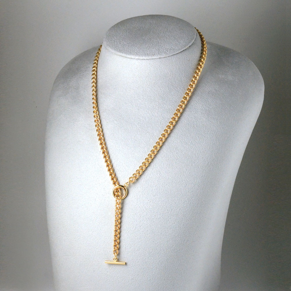 喜平チェーンネックレス(ゴールドカラー)