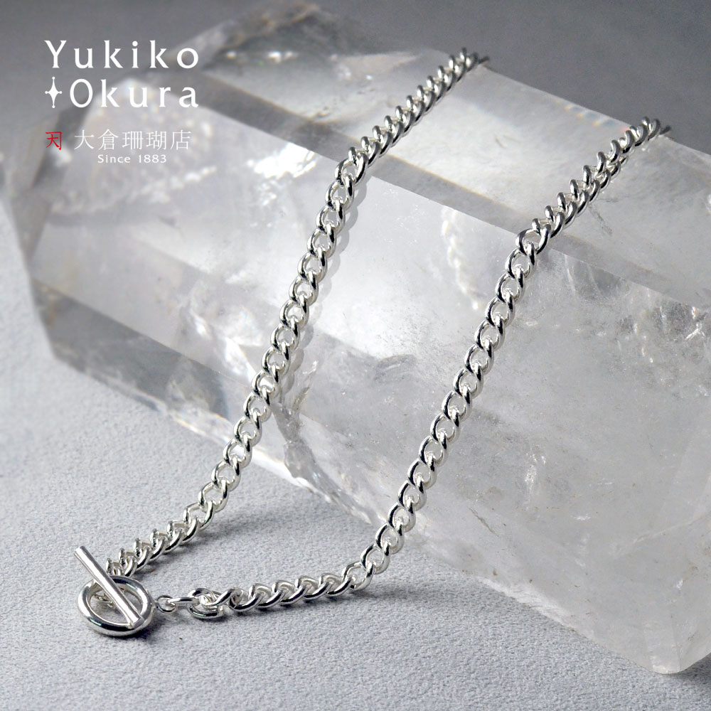 喜平チェーンネックレス(シルバーカラー)