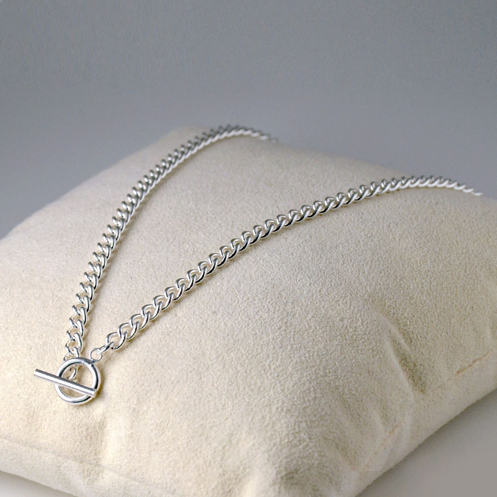 喜平チェーンネックレス(シルバーカラー)