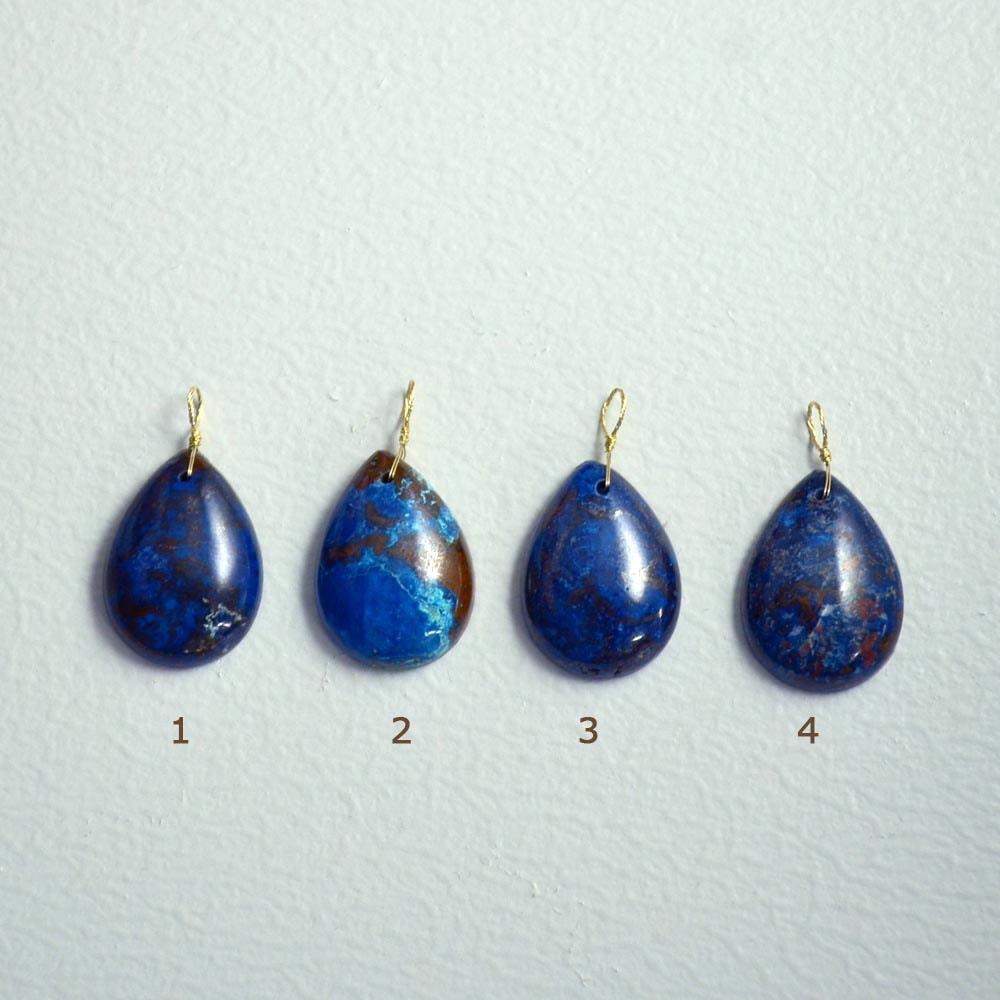 K10 クリソコラ フラットドロップ チャーム (AAカラー)