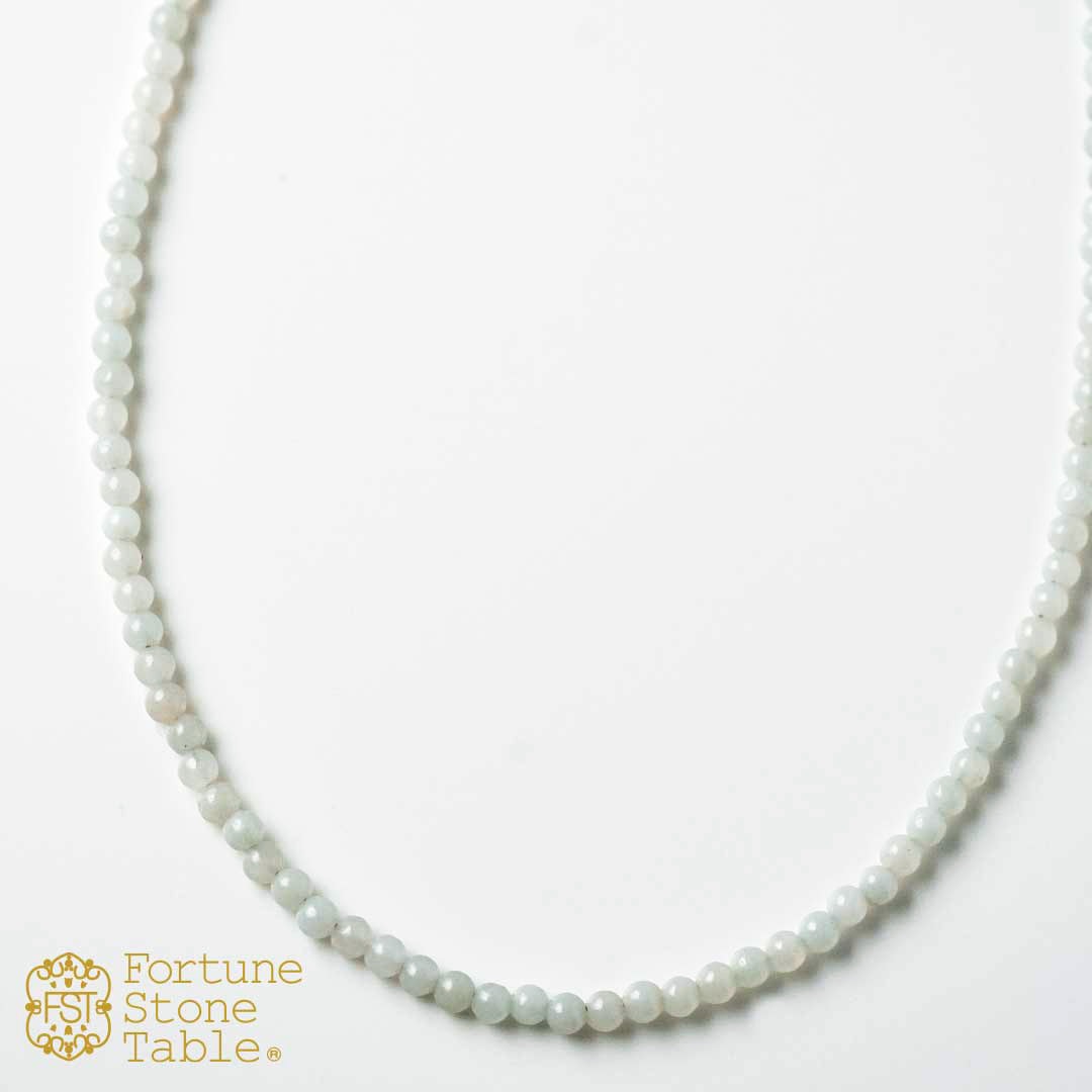 カラーで選ぶラウンドネックレス (2mm)　アマゾナイト【Fortune Stone Table】
