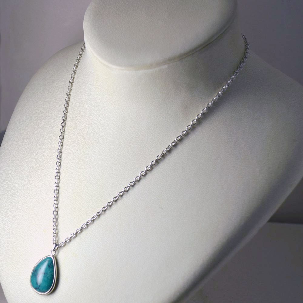 シルバー925 ターコイズ ペンダントトップ