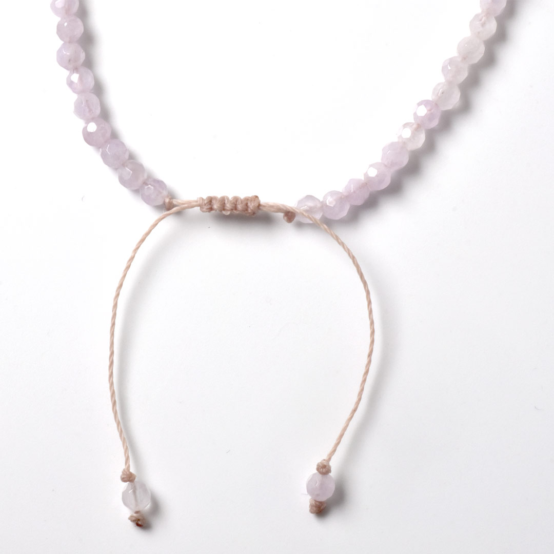 TWOtone stones ブレスレット　アクアマリン×ラベンダーアメシスト【Fortune Stone Table】