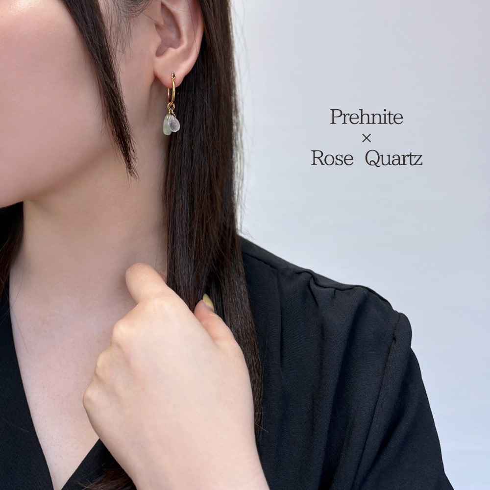 つけかえて何通りも楽しめる 5days フープイヤリング ピアス(フープ15mm)　