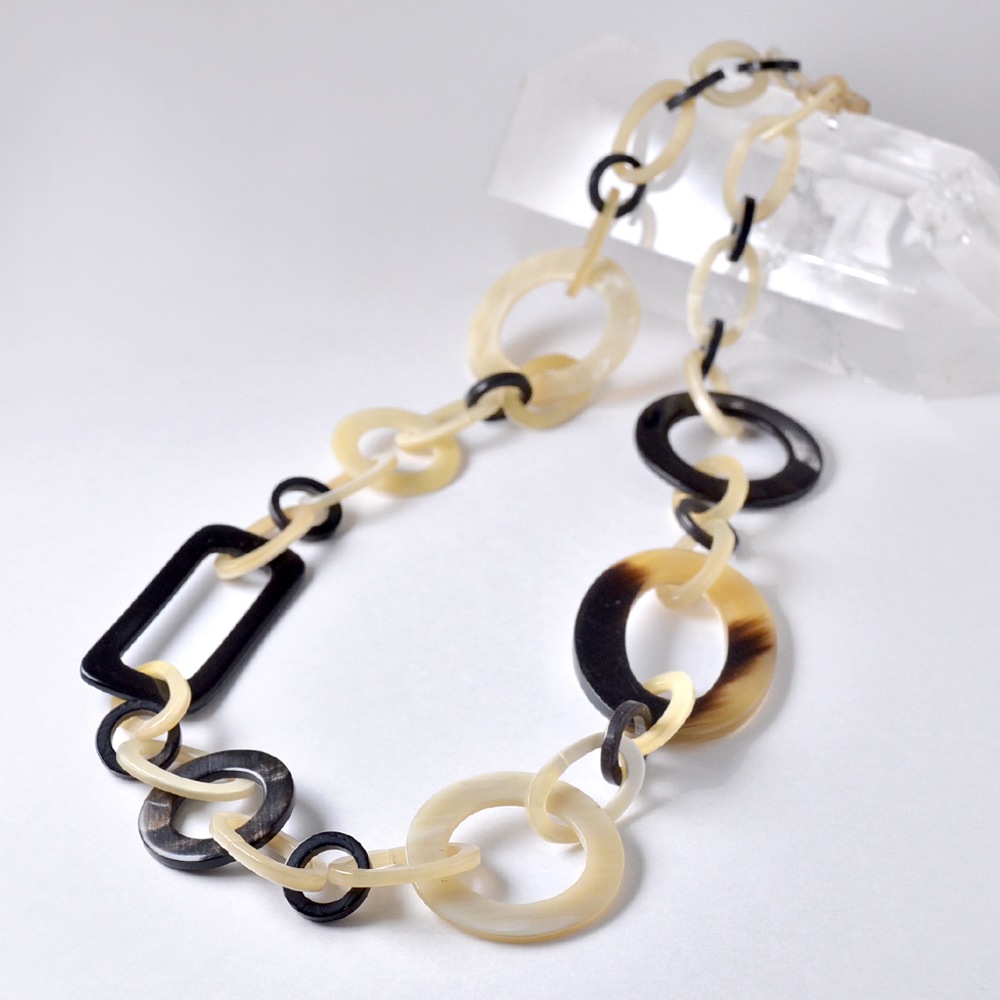 バッファローホーン ロングネックレス(1)