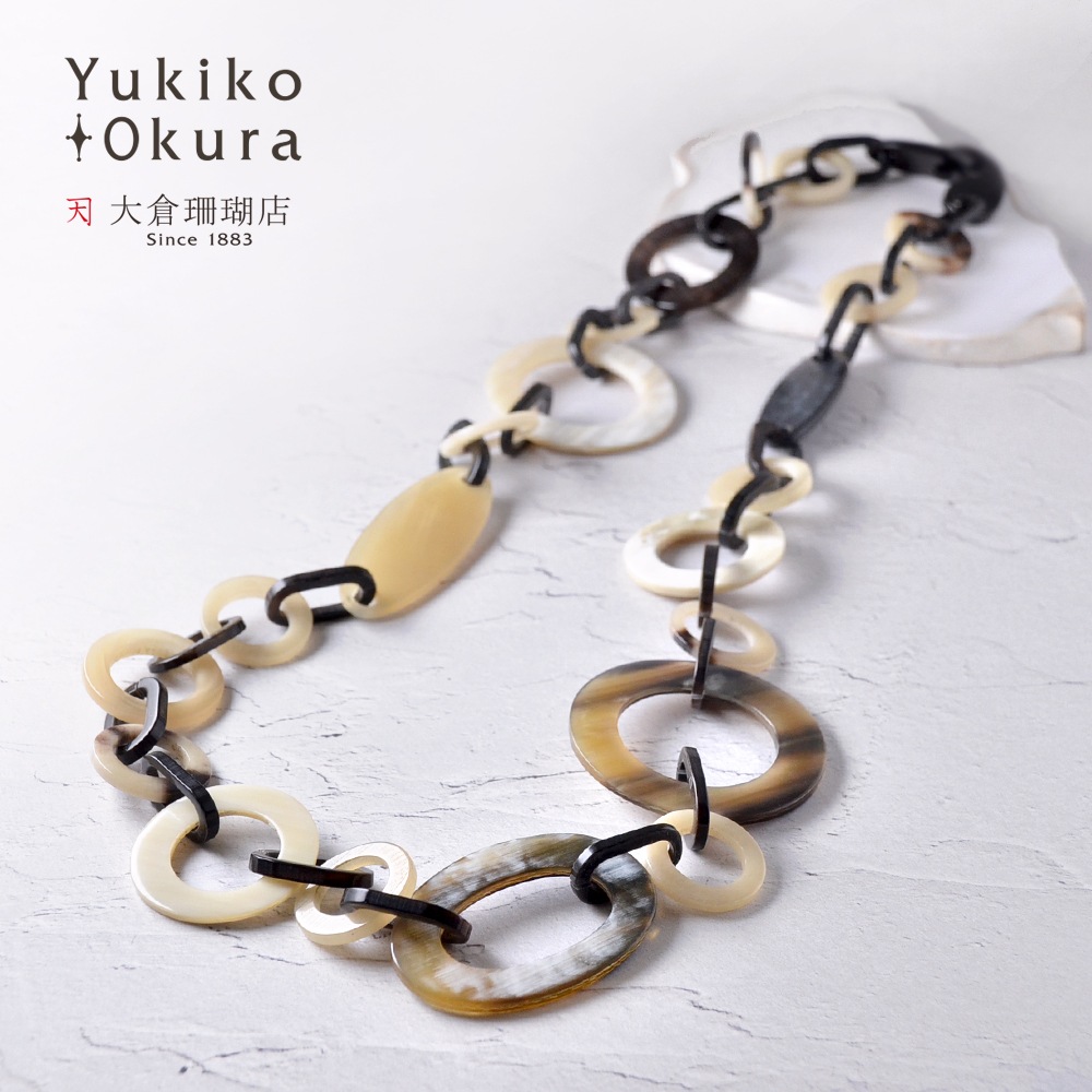 バッファローホーン ロングネックレス(2)