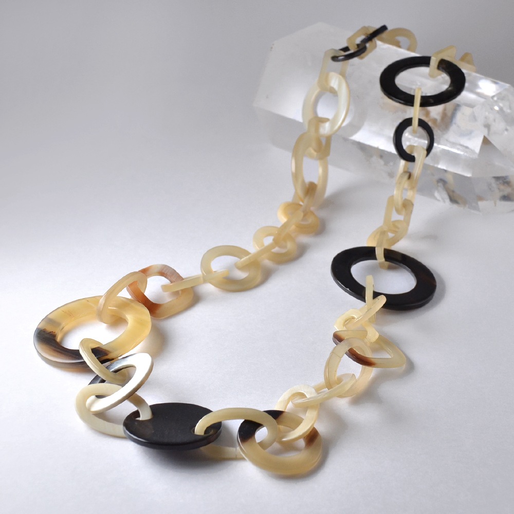 バッファローホーン ロングネックレス(2)