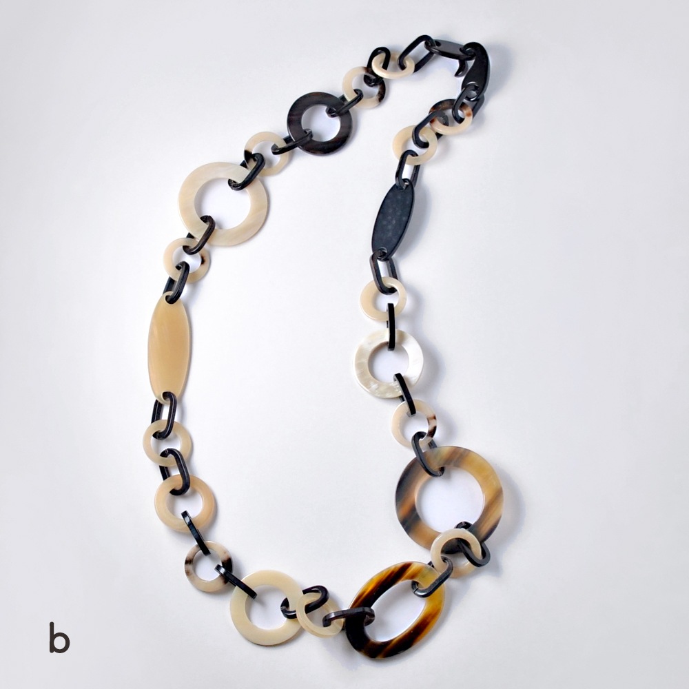 バッファローホーン ロングネックレス(2)