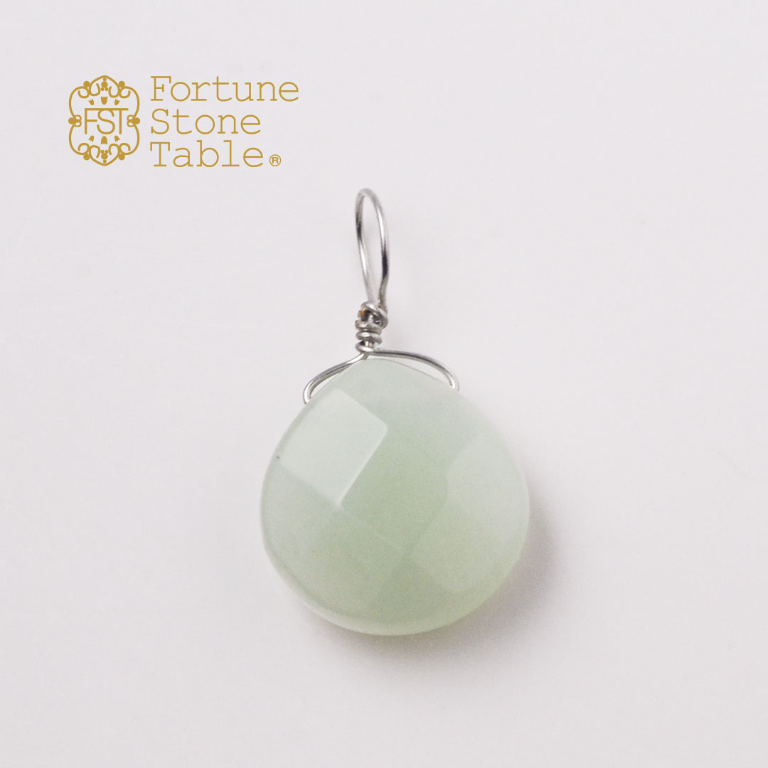 カラーで選ぶチャーム ニュージェイド・マロン【Fortune Stone Table】