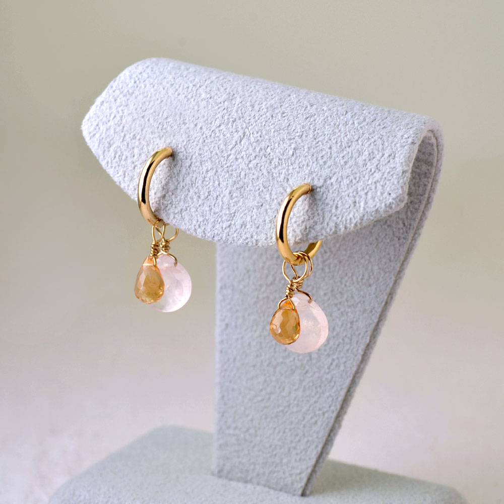 つけかえて何通りも楽しめる 5days フープイヤリング ピアス(フープ11mm)