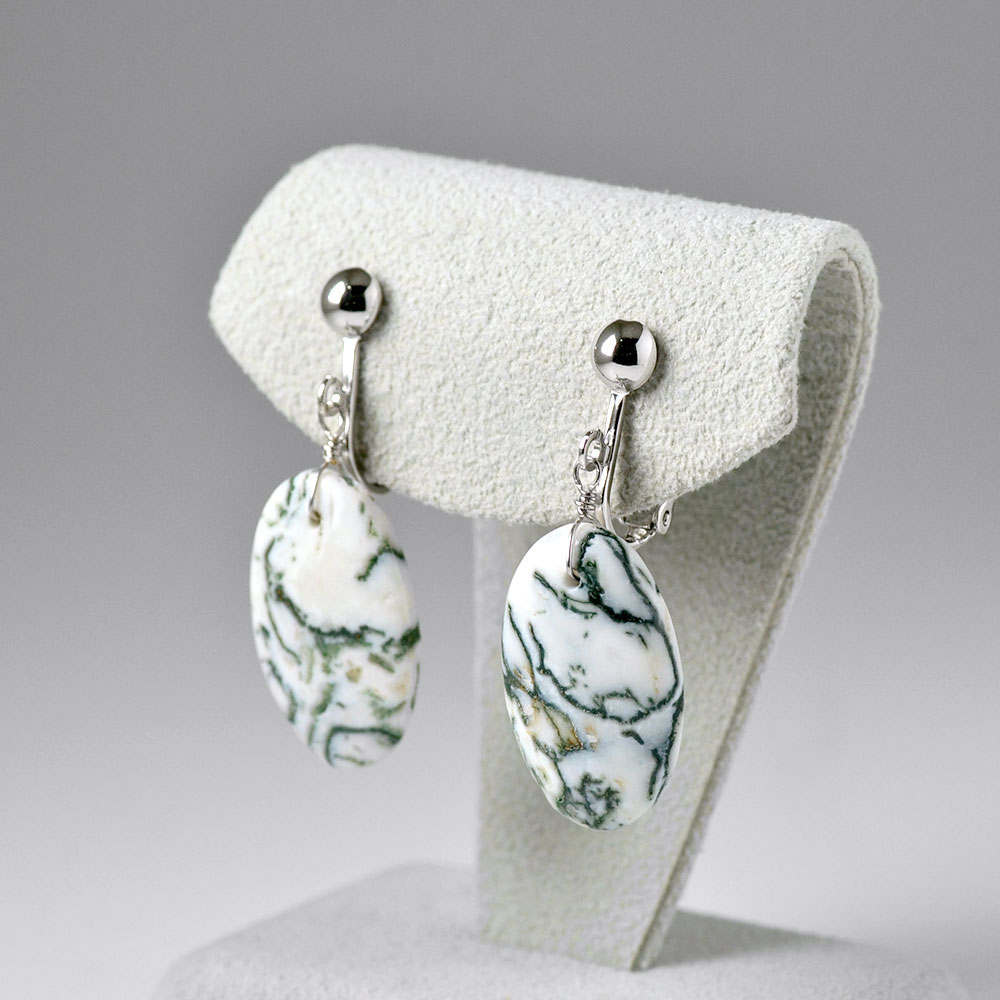 ツリーアゲイト イヤリング ピアス