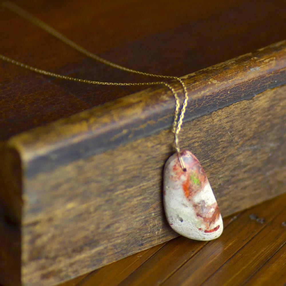 K10 メキシコオパール チャーム (不定形)