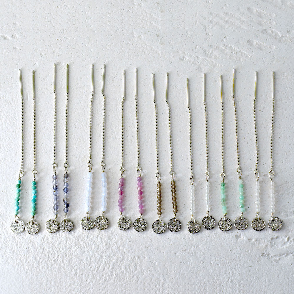 スポーツコーデピアス(マットコインシルバーカラー)