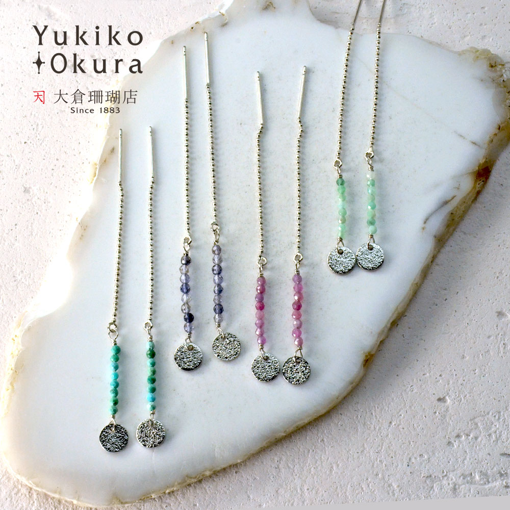 スポーツコーデピアス(マットコインシルバーカラー)