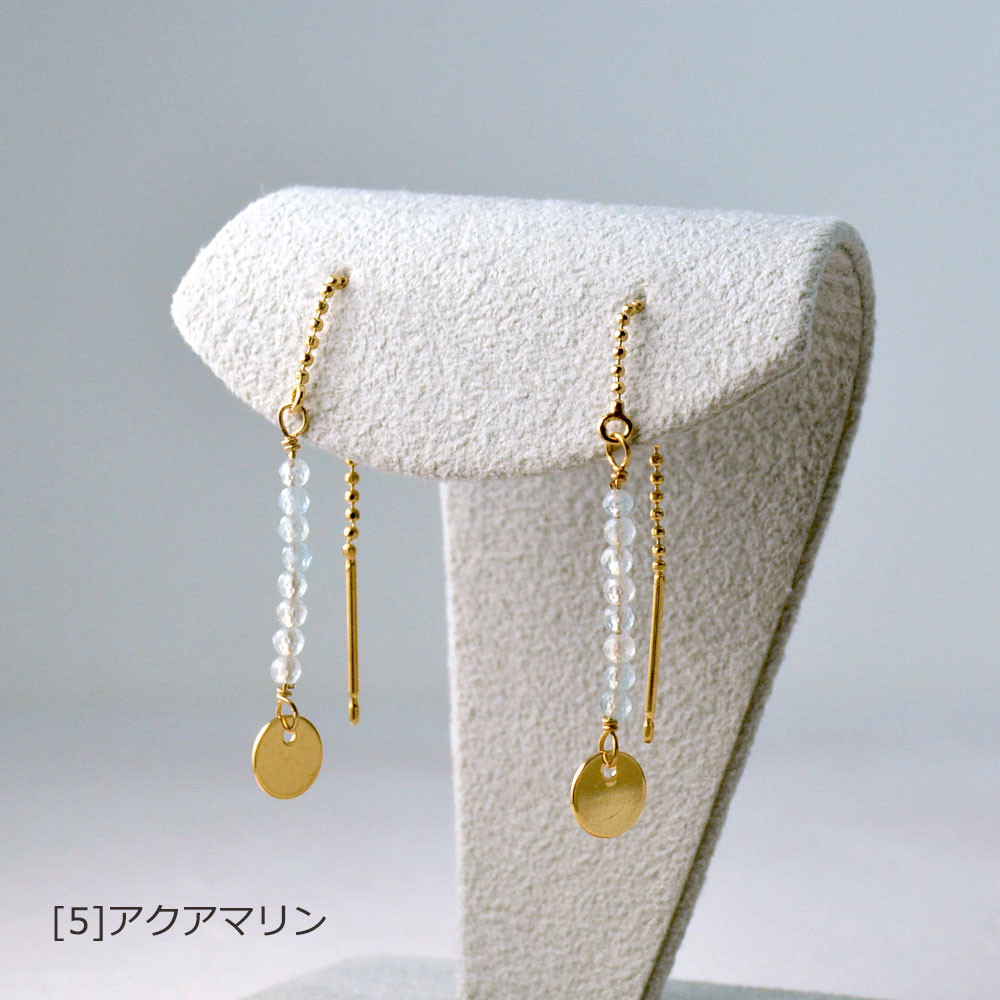 スポーツコーデピアス(コインゴールドカラー)