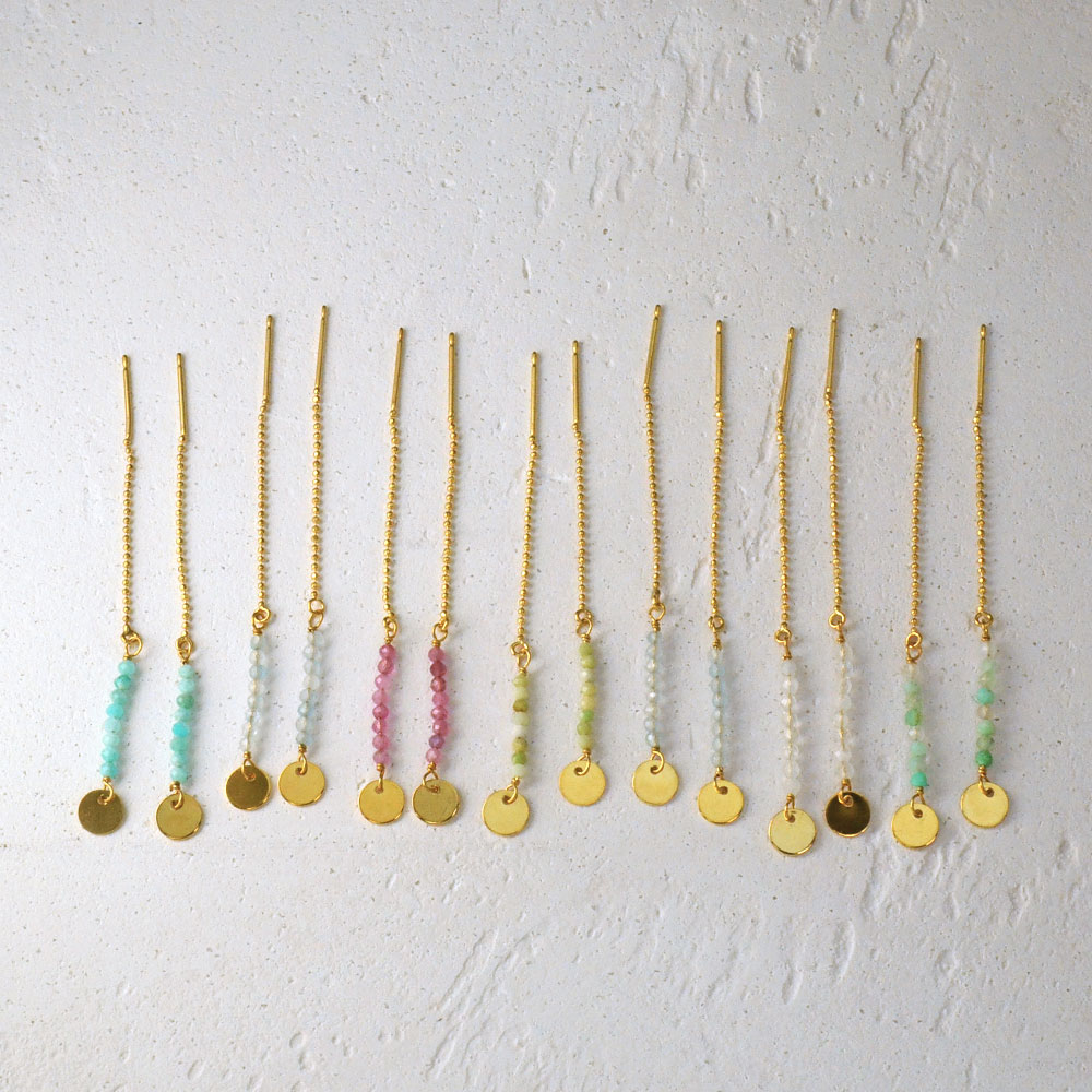 スポーツコーデピアス(コインゴールドカラー)