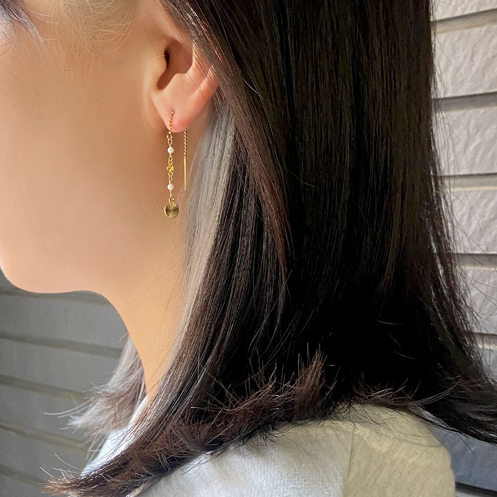 スポーツコーデピアス