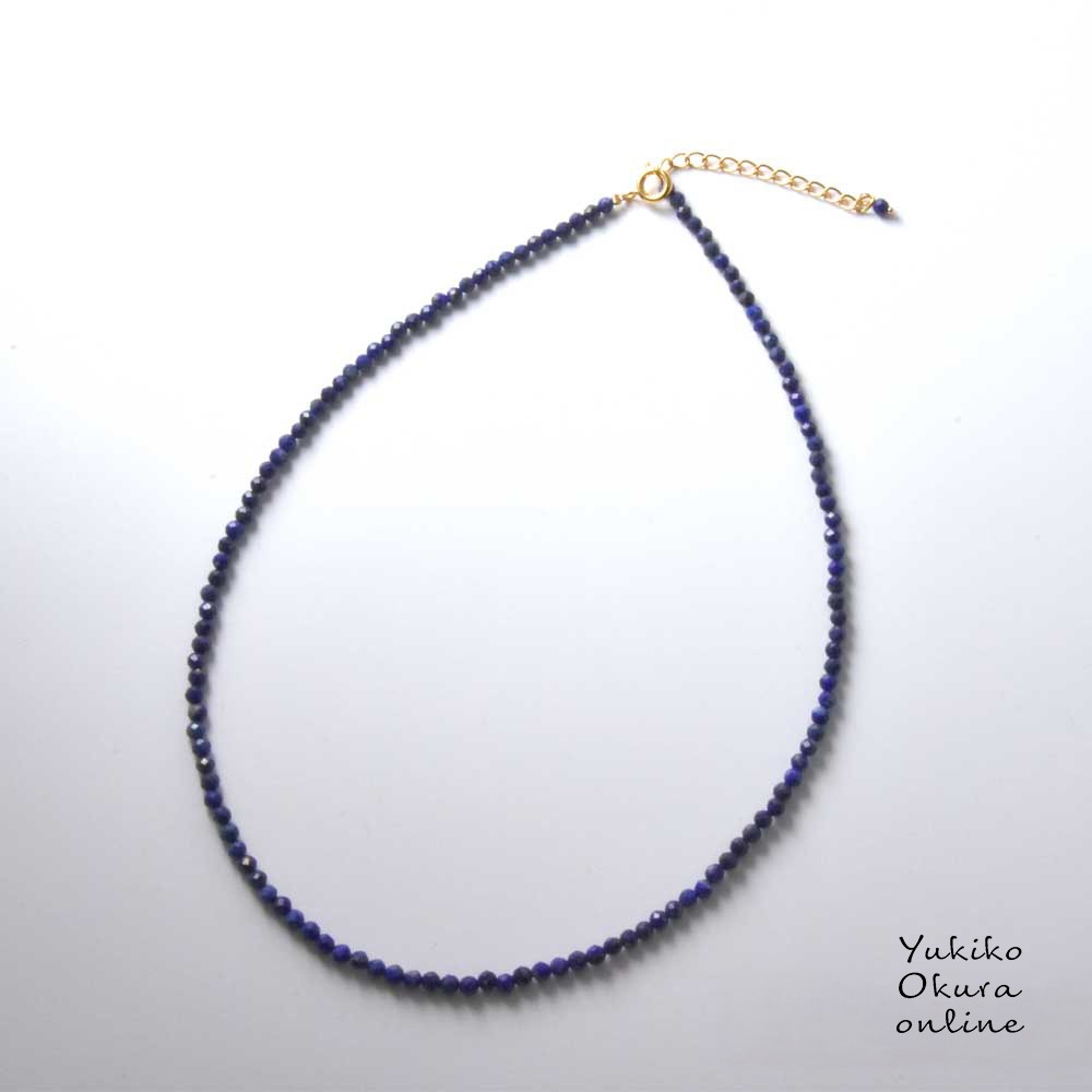 カラーストーン ネックレス