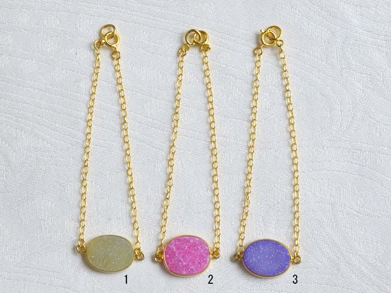 SV ドゥルージーアゲイト チェーンブレスレット