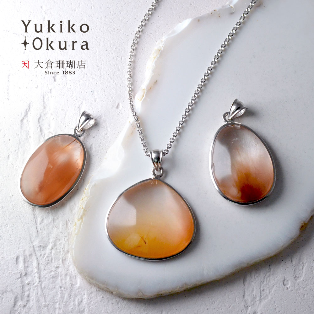 レッドルチルクォーツ ペンダントトップ | Yukiko Okura,ペンダント