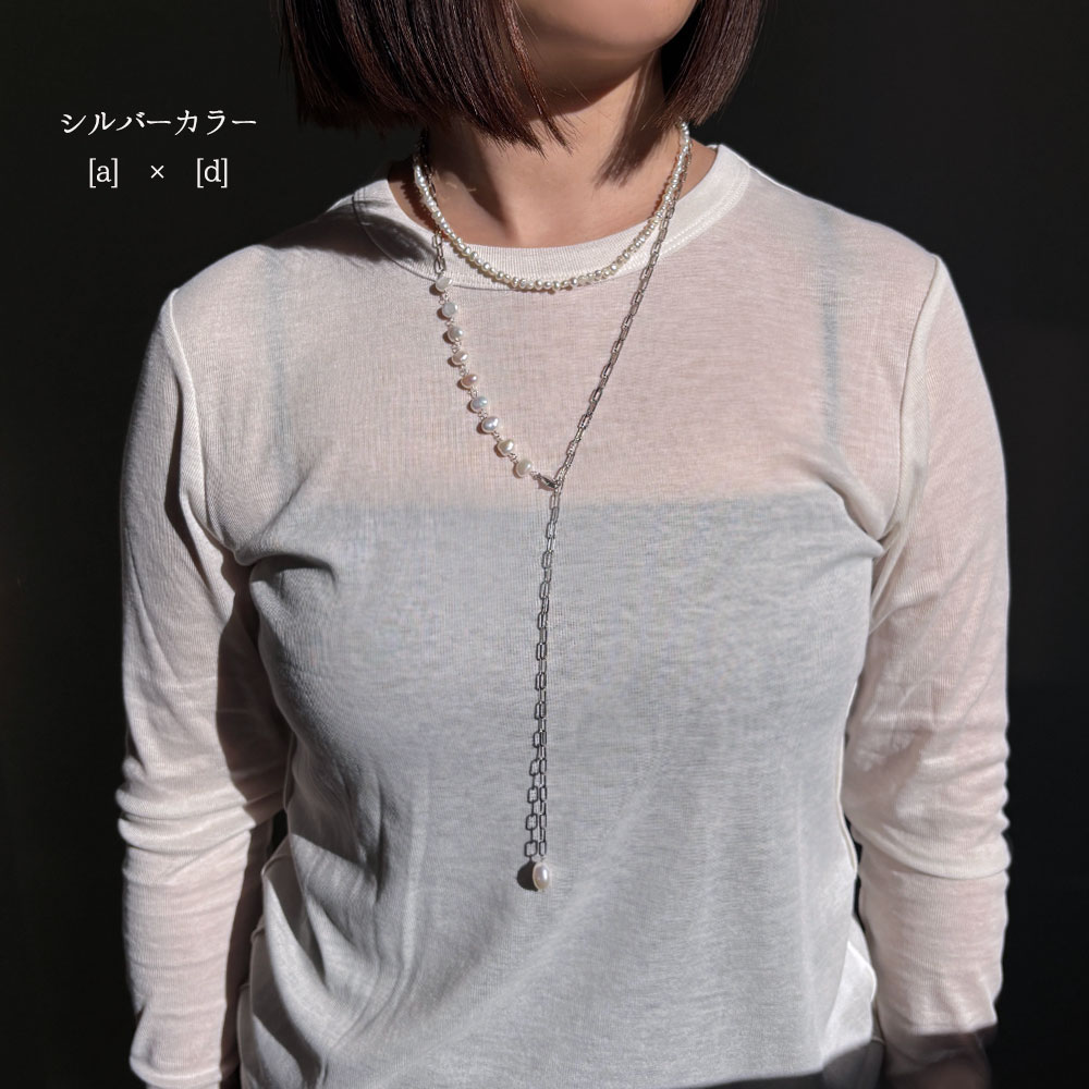 ユキコオオクラデザイン 淡水パールネックレス 4種類