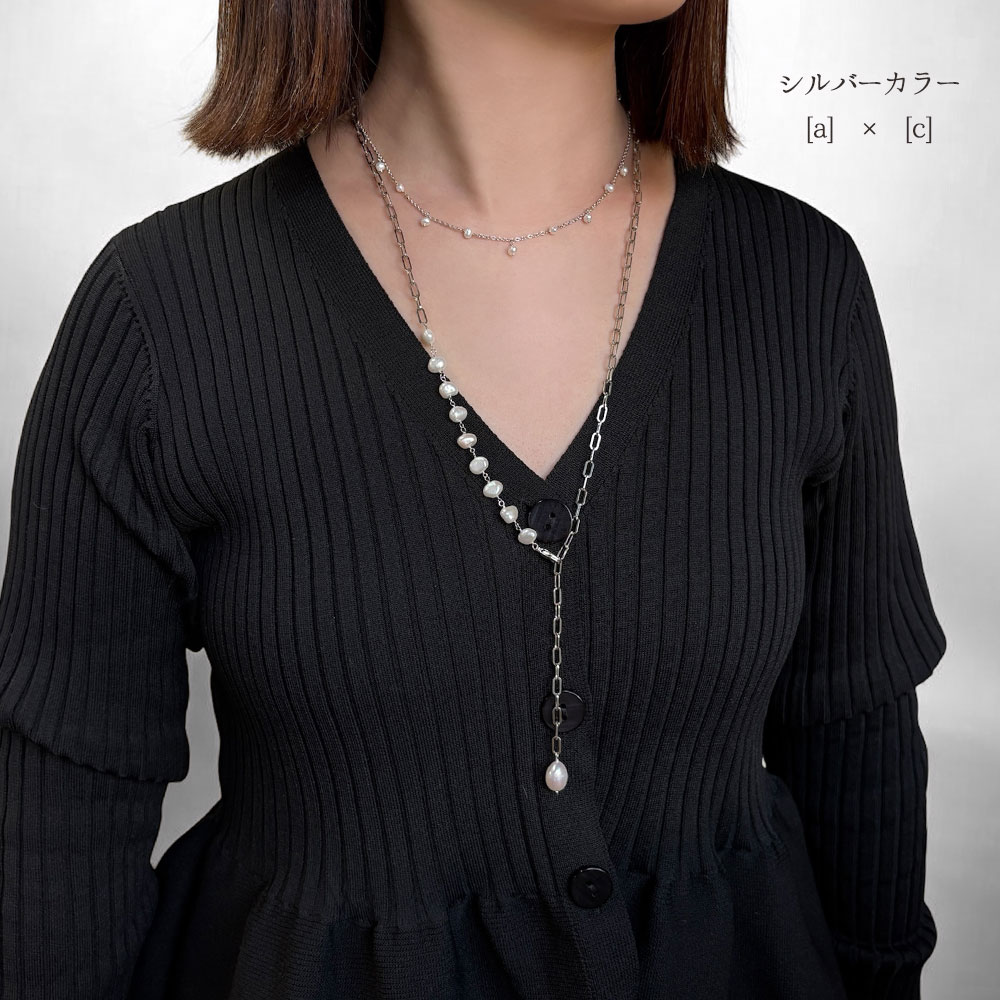 ユキコオオクラデザイン 淡水パールネックレス 4種類