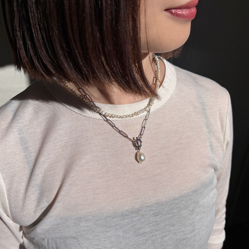 ユキコオオクラデザイン 淡水パールネックレス 4種類