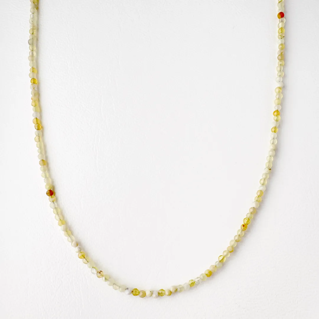 カラーで選ぶペンダントネックレス（黄）ドロマイト【Fortune Stone Table】