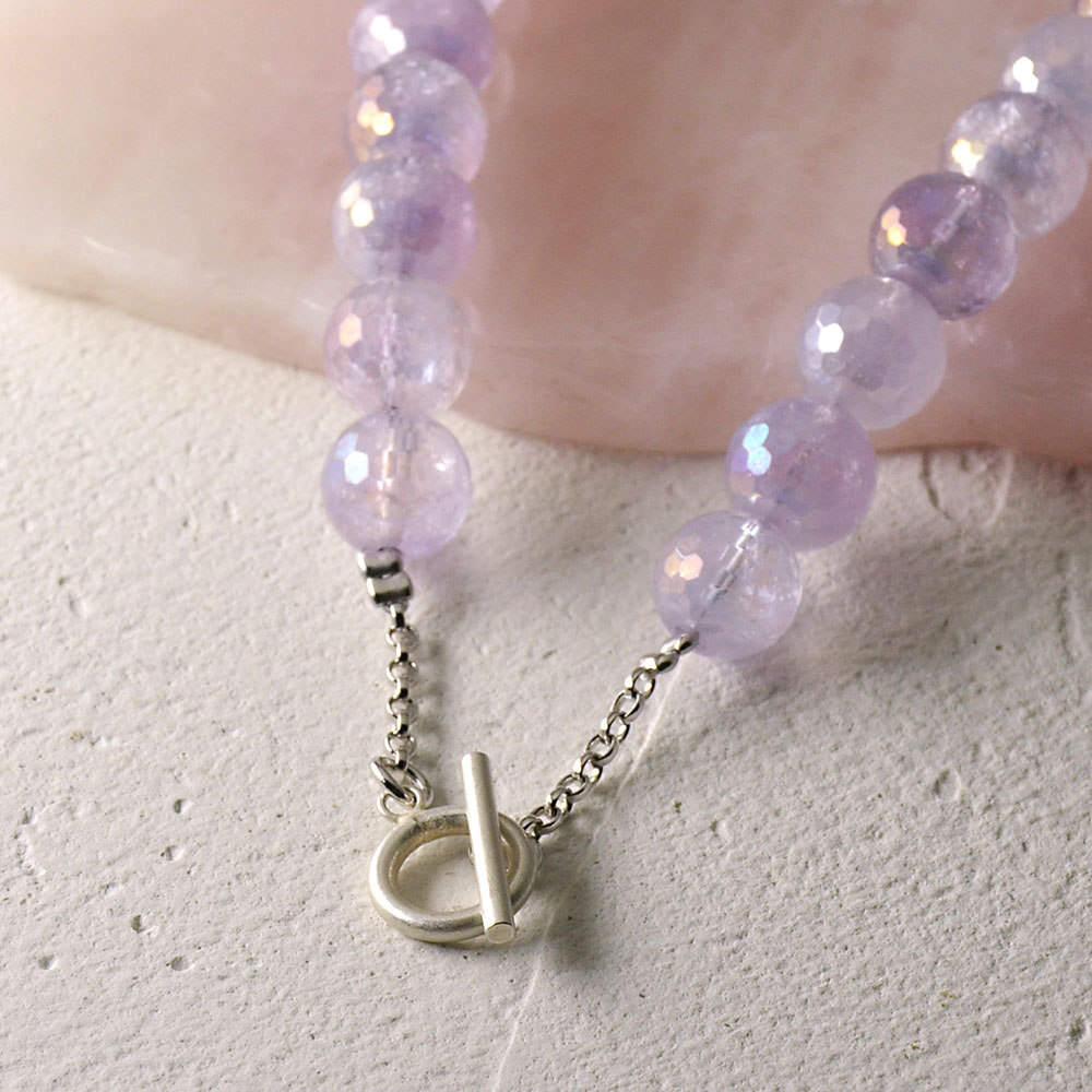 アメシストオーラ ネックレス
