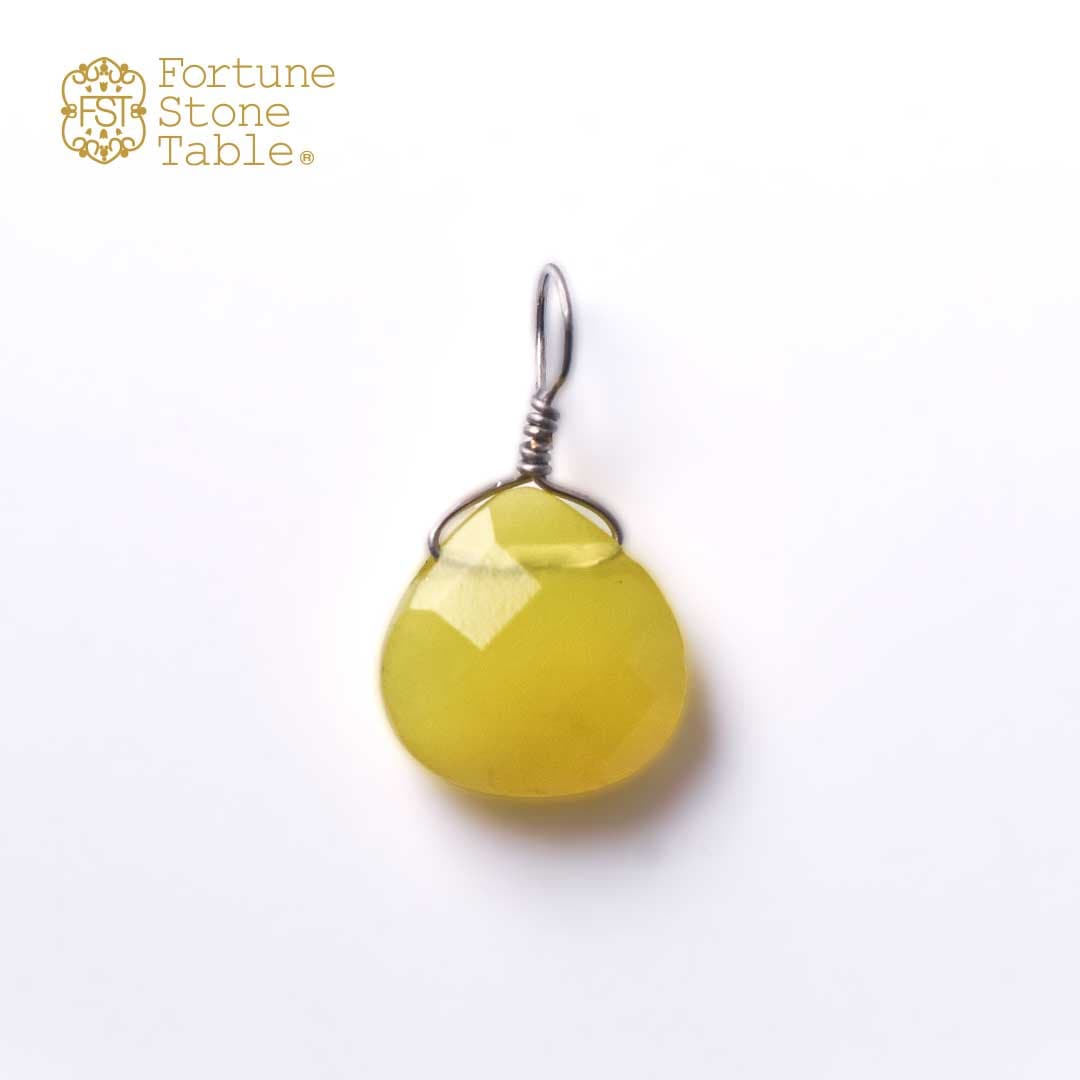 カラーで選ぶチャーム コリアンジェイド【Fortune Stone Table】