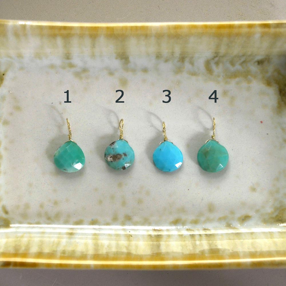 K10 ターコイズ チャーム