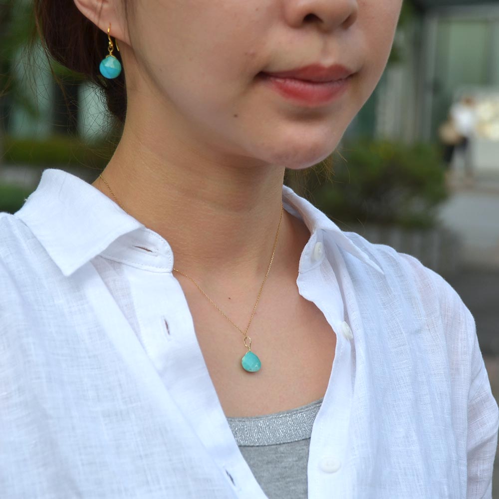 K10 ターコイズ チャーム